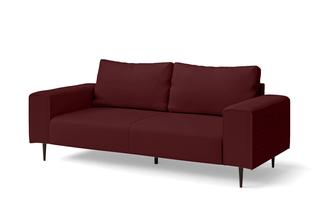 Red Leather Sofas - LIVELUSSO