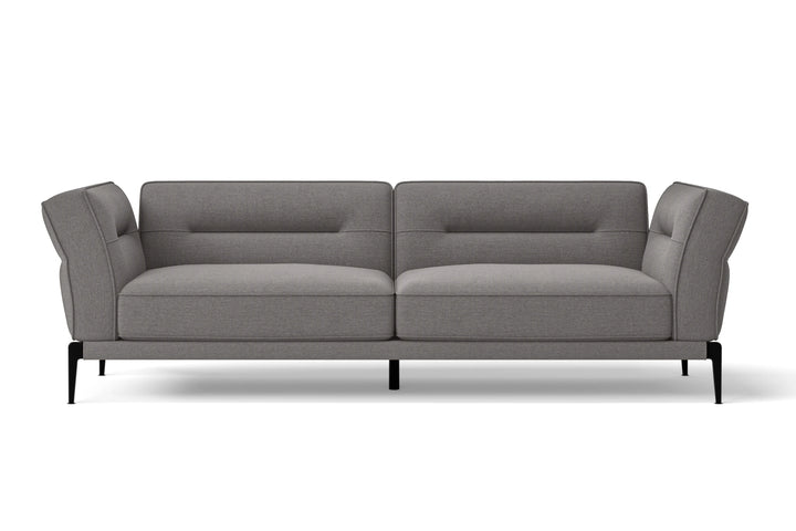 Acerra 3 Seater Sofa Grey Linen Fabric