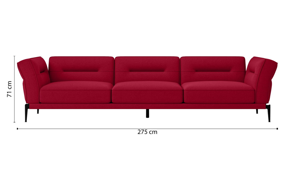 Acerra-Sofa-4-Seats-Linen-Red_Dimensions_01