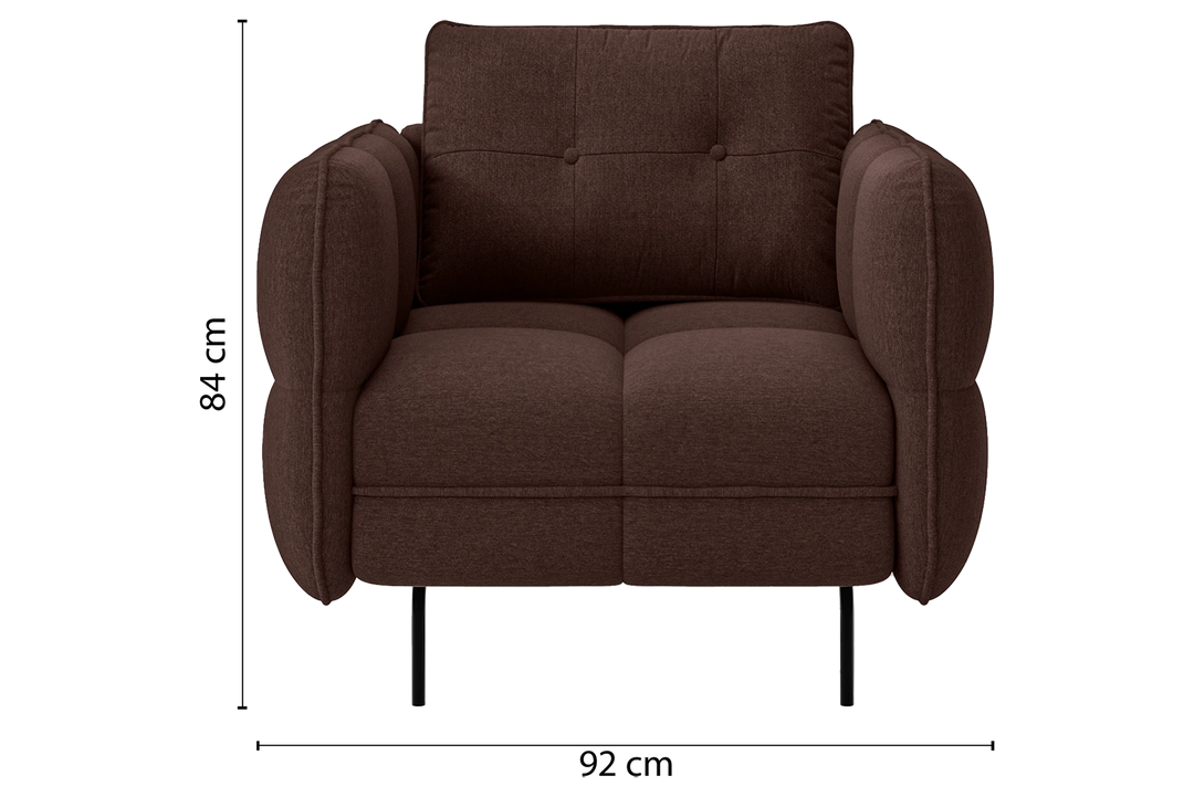 Anzio-Armchair-1-Seat-Linen-Coffee-Brown_Dimensions_01
