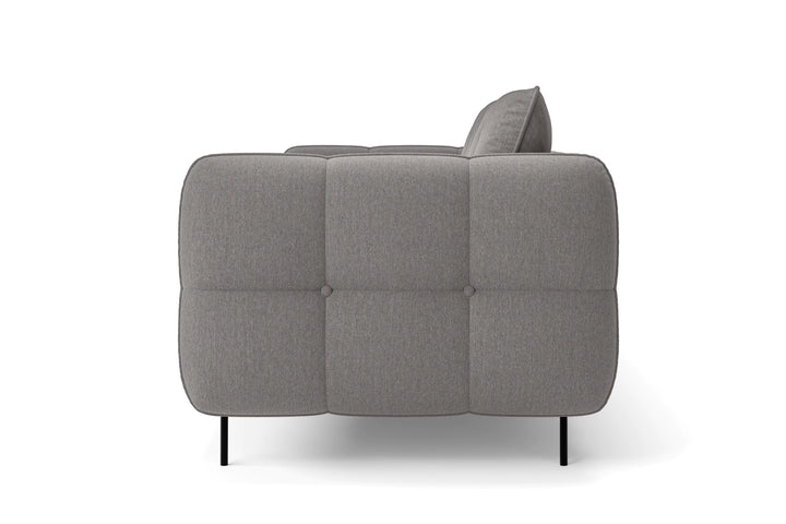 Anzio 3 Seater Sofa Grey Linen Fabric