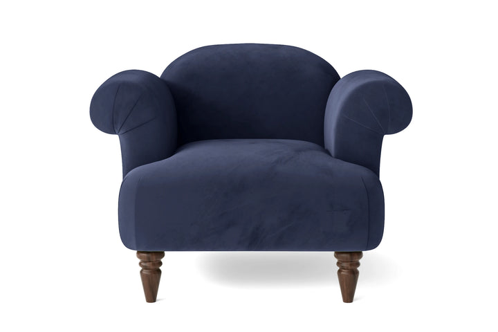 Barberton Armchair Dark Blue Velvet