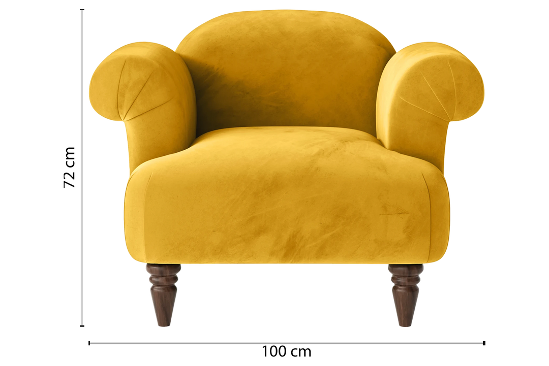 Barberton-Armchair-1-Seat-Velvet-Yellow_Dimensions_01