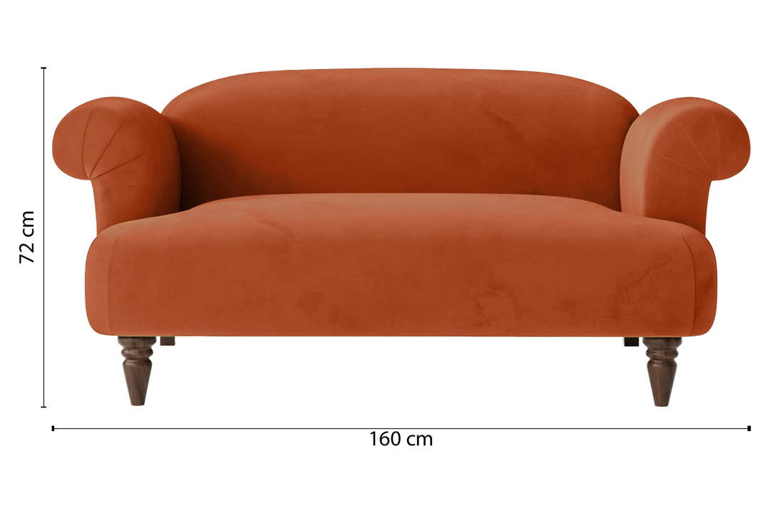 Barberton-Sofa-2-Seats-Velvet-Orange_Dimensions_01