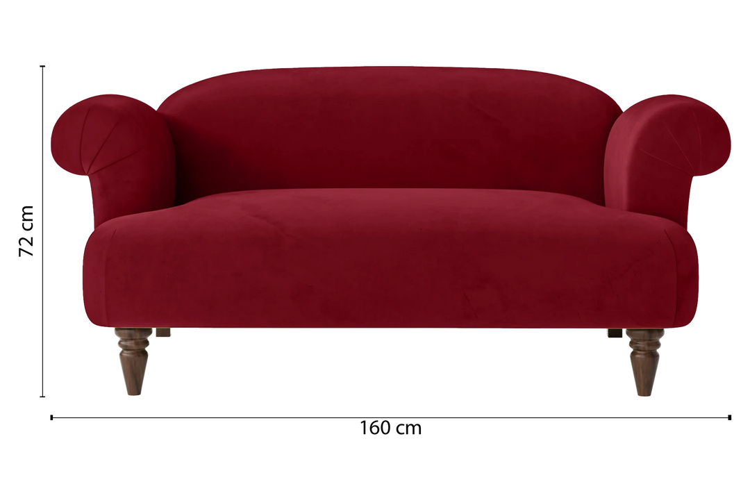 Barberton-Sofa-2-Seats-Velvet-Red_Dimensions_01