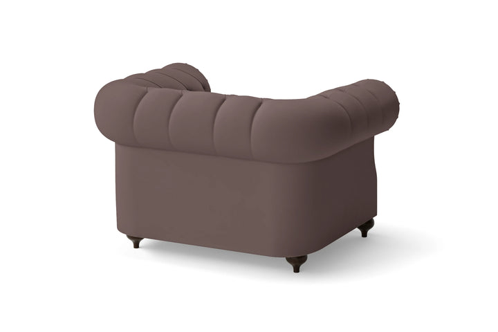 Bitonto Armchair Rose Taupe Leather