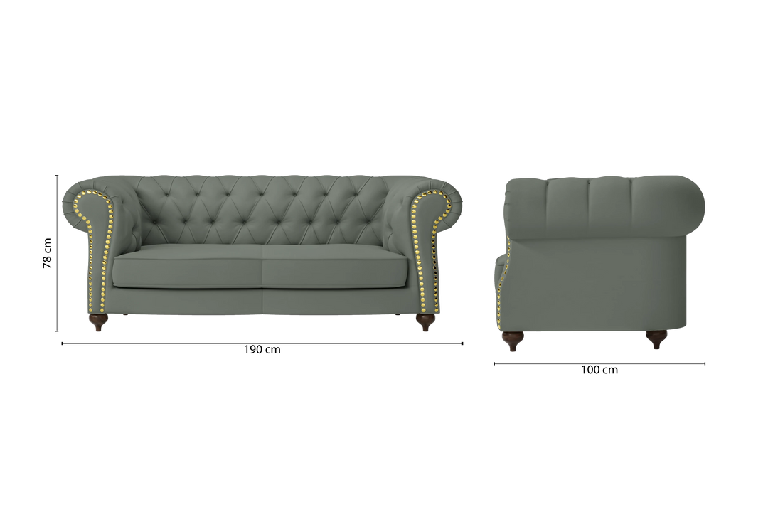 Bitonto 2 Seater Sofa Lush Leather