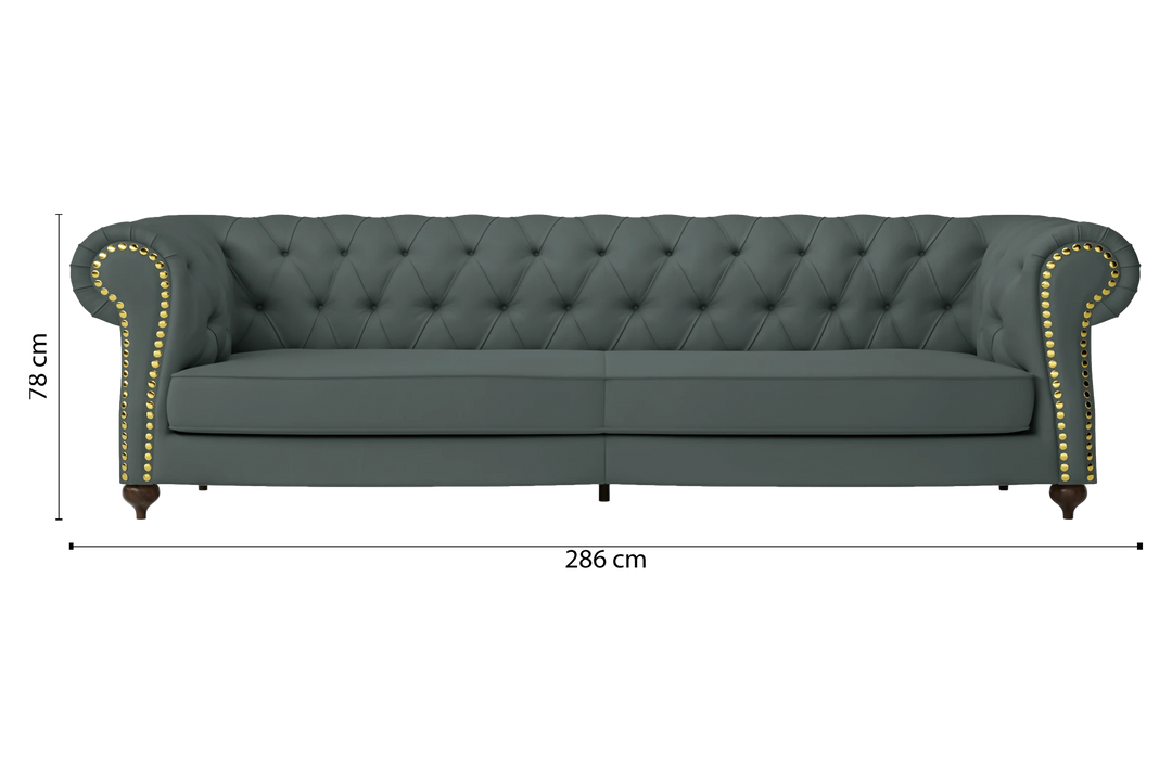 Bitonto-Sofa-4-Seats-Leather-Dusky-Turquoise_Dimensions_01