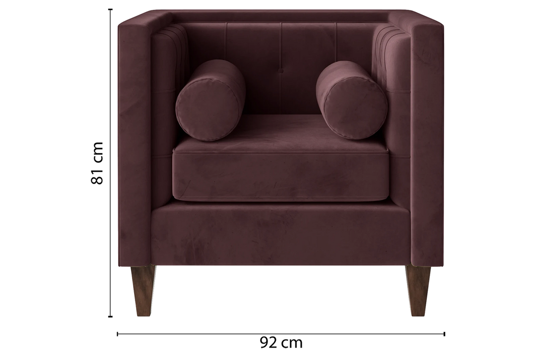 Brescia-Armchair-1-Seat-Velvet-Grape_Dimensions_01