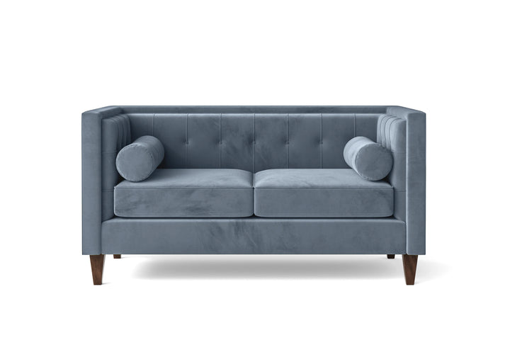 Brescia 2 Seater Sofa Baby Blue Velvet