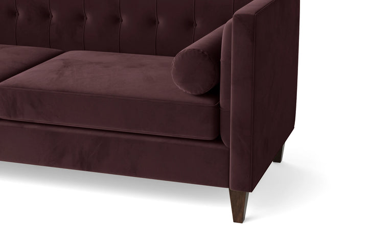 Brescia 2 Seater Sofa Grape Velvet