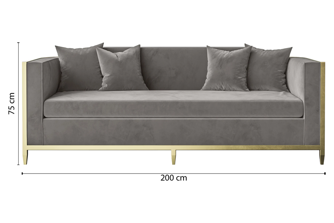 Carrara-Sofa-3-Seats-Velvet-Grey_Dimensions_01