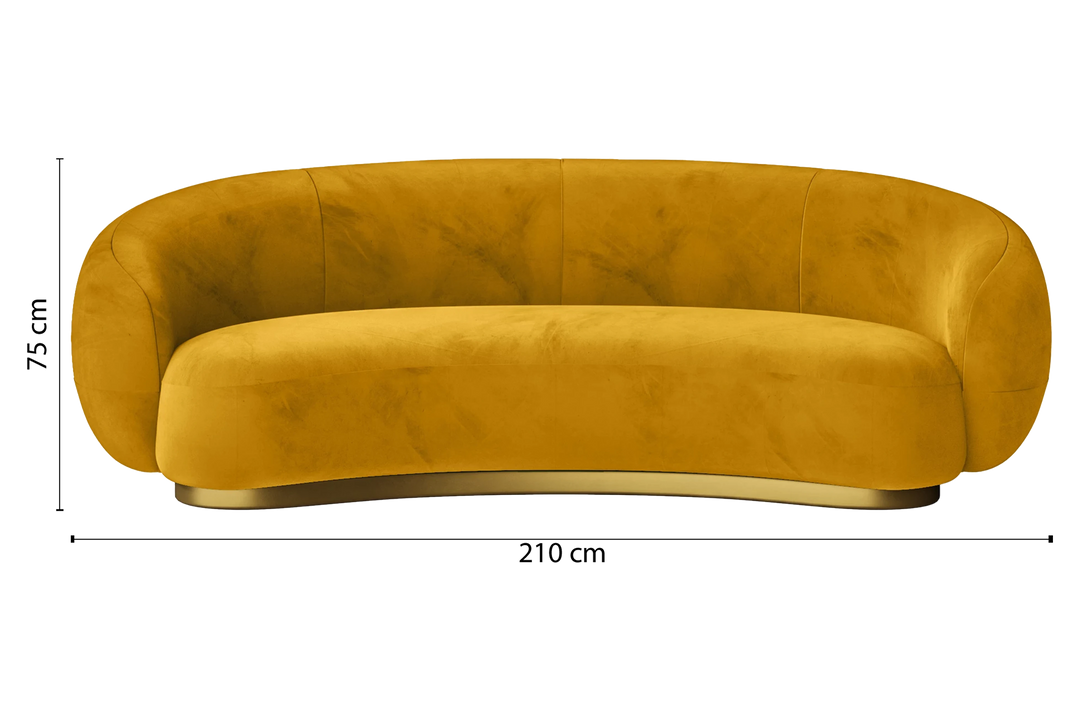 Elkton-Sofa-3-Seats-Velvet-Yellow_Dimensions_01