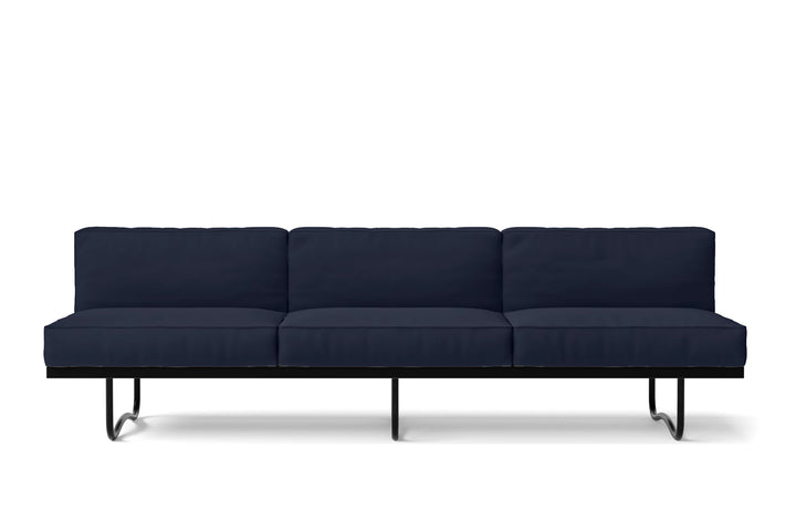 Emilia 3 Seater Sofa Spruce Leather