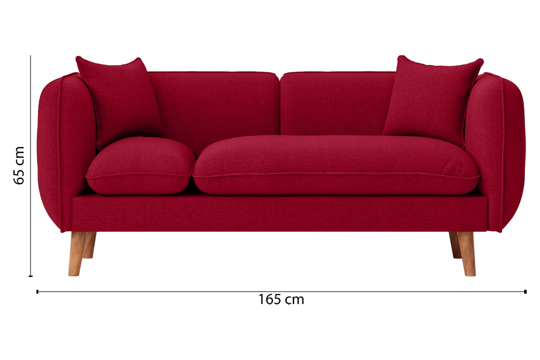 Florence-Sofa-2-Seats-Linen-Red_Dimensions_01