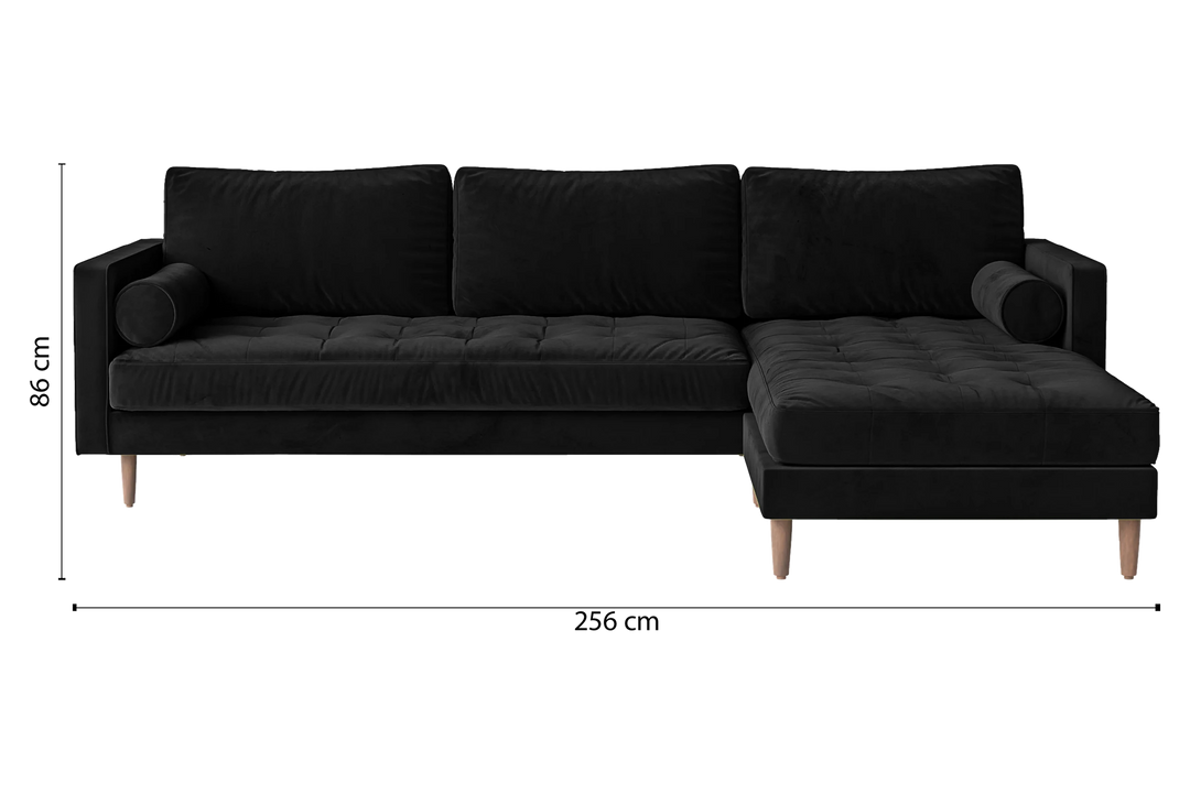 Gela-Sofa-3-Seats-Right-Hand-Facing-Chaise-Lounge-Corner-Sofa-Velvet-Black_Dimensions_01