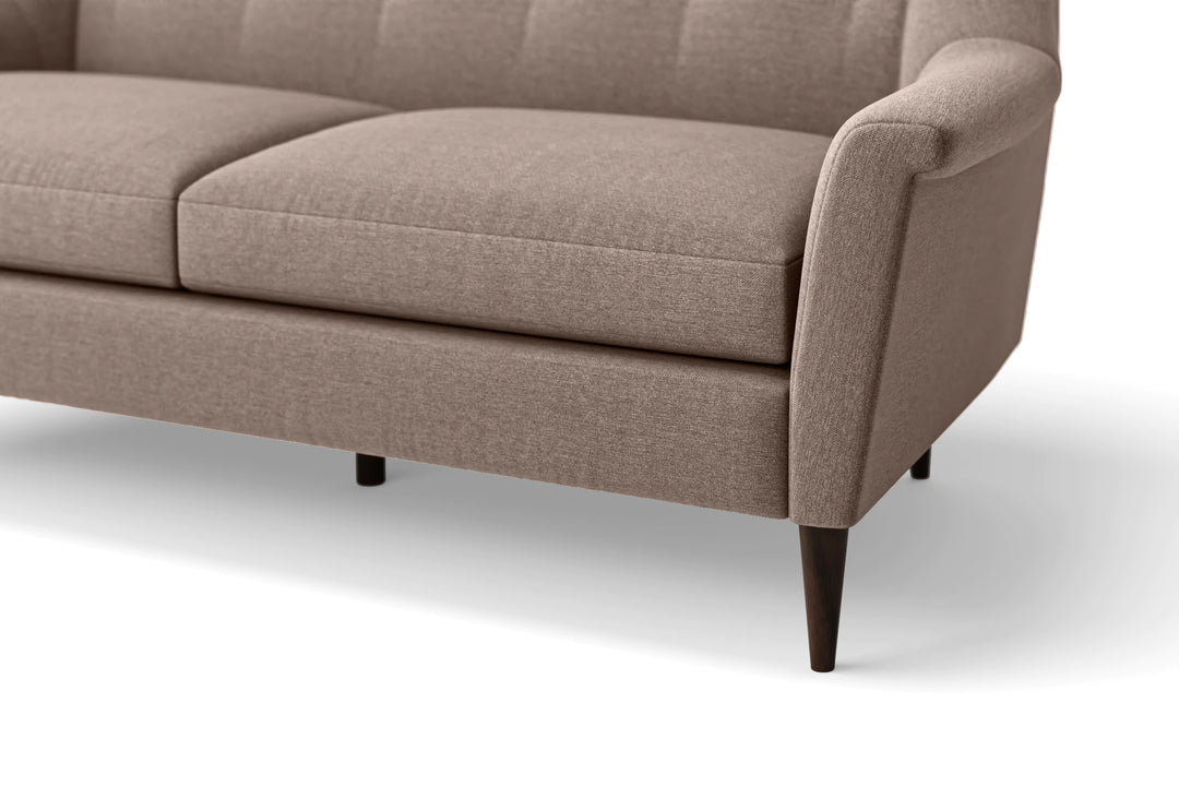 Giovanni 2 Seater Sofa Caramel Linen Fabric