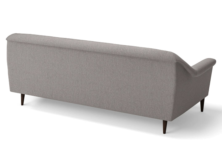 Giovanni 4 Seater Sofa Grey Linen Fabric