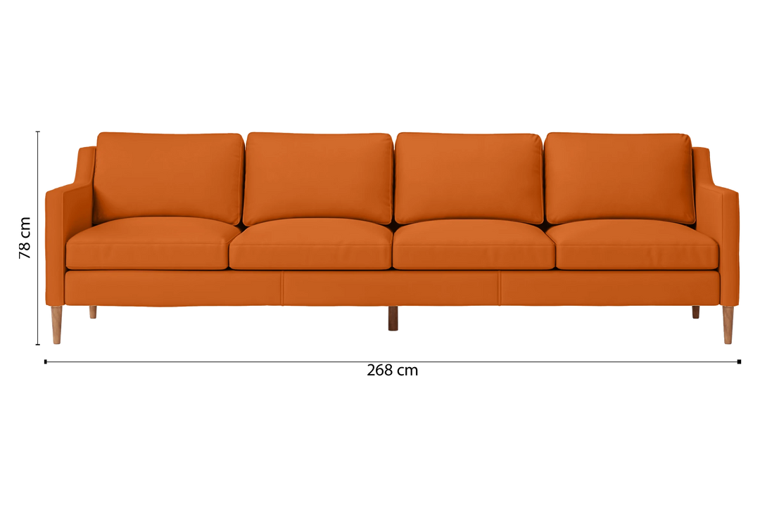 Greco-Sofa-4-Seats-Leather-Orange_Dimensions_01