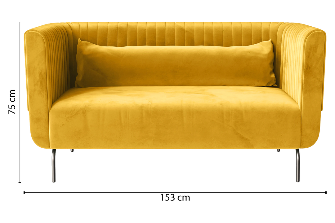 Jackson-Sofa-2-Seats-Velvet-Yellow_Dimensions_01