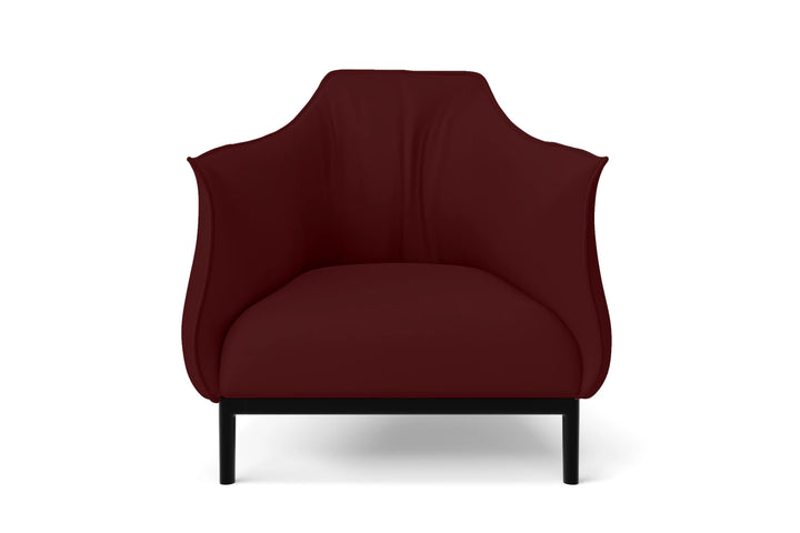 Lamezia Armchair Red Leather