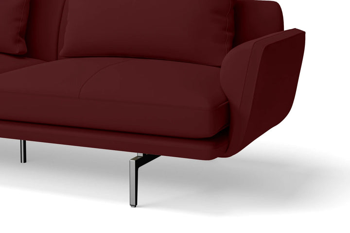Legnano Armchair Red Leather