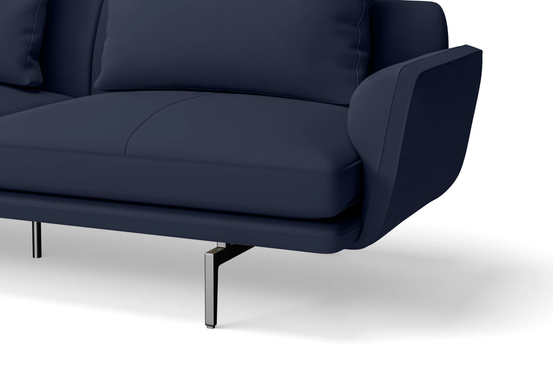 Legnano 4 Seater Sofa Spruce Leather