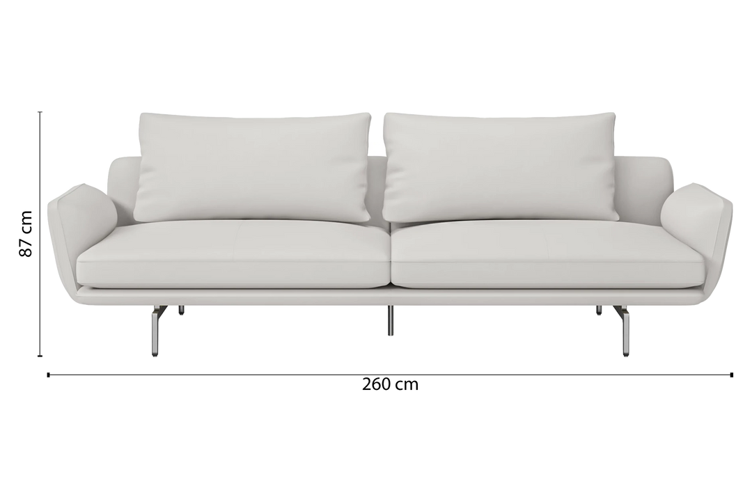 Legnano-Sofa-4-Seats-Leather-White_Dimensions_01