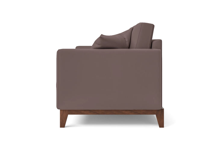 Lucca 2 Seater Sofa Rose Taupe Leather