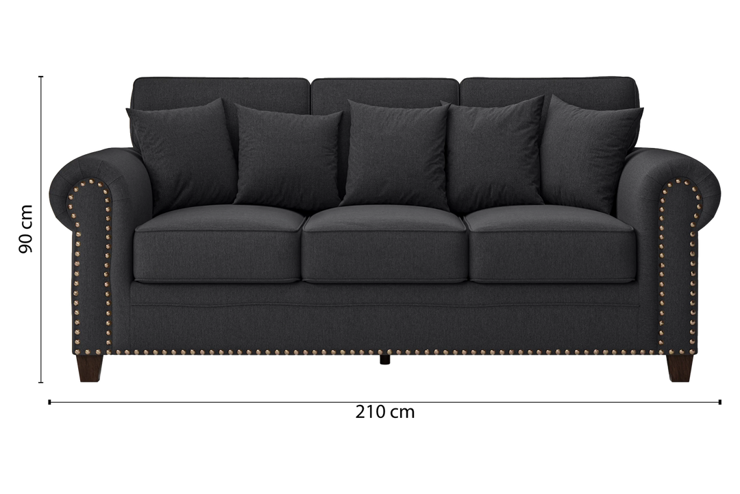 Marano-Sofa-3-Seats-Linen-Dark-Grey_Dimensions_01