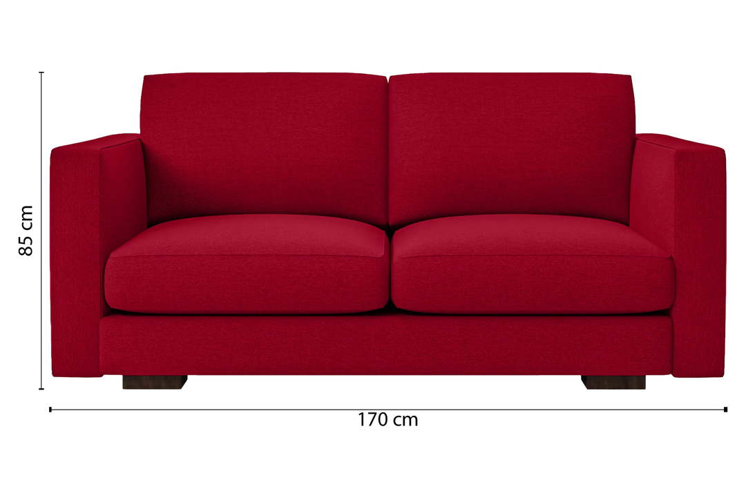 Messina-Sofa-2-Seats-Linen-Red_Dimensions_01