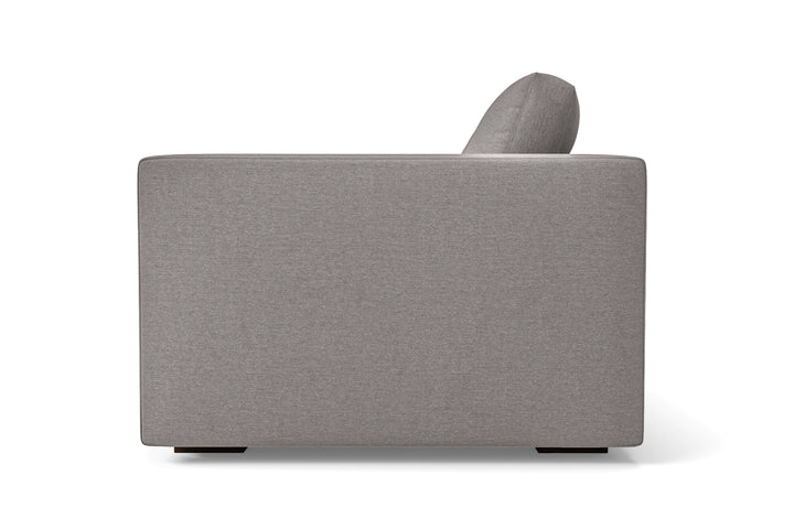 Messina 4 Seater Sofa Grey Linen Fabric