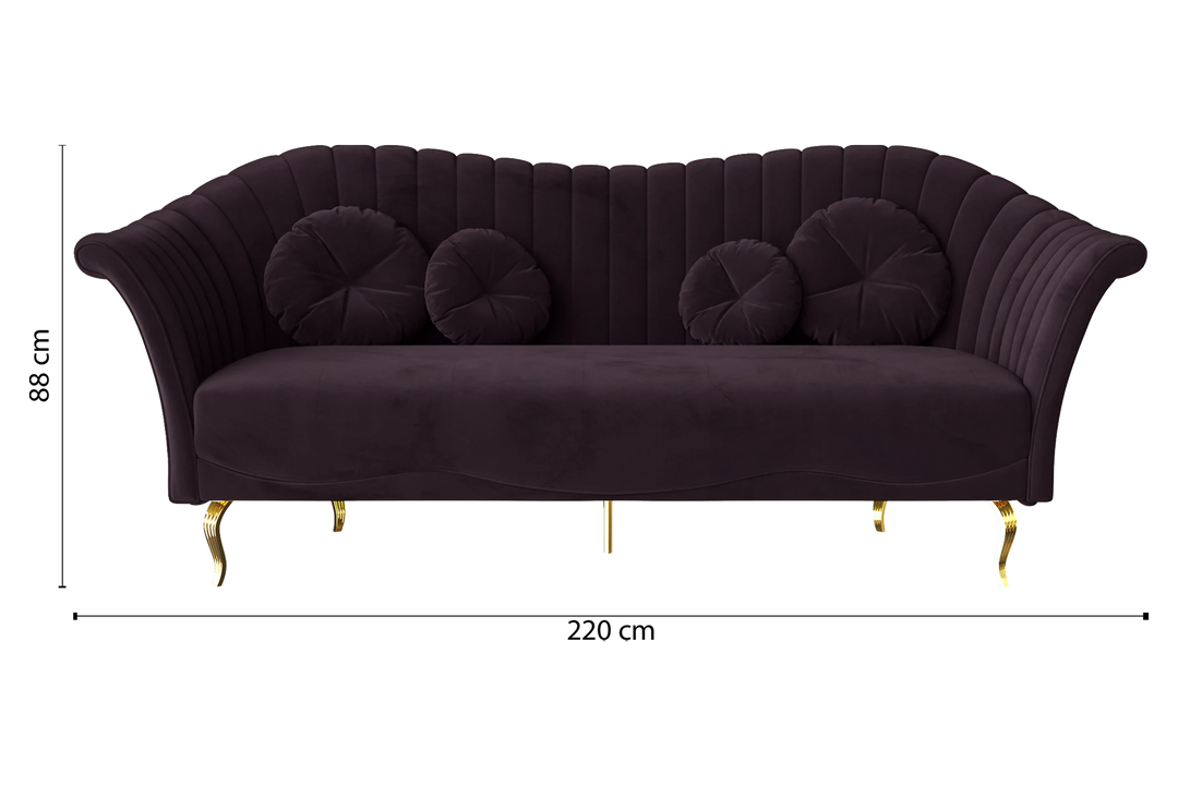 Milan-Sofa-3-Seats-Velvet-Purple_Dimensions_01