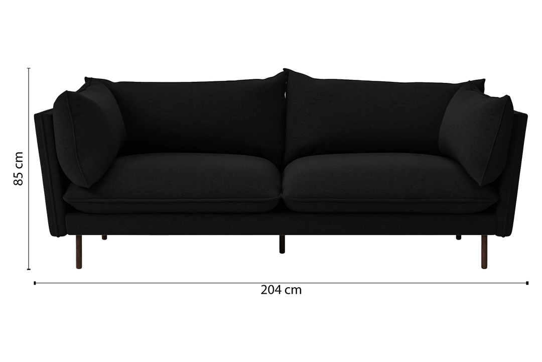 Pistoia-Sofa-3-Seats-Linen-Black_Dimensions_01