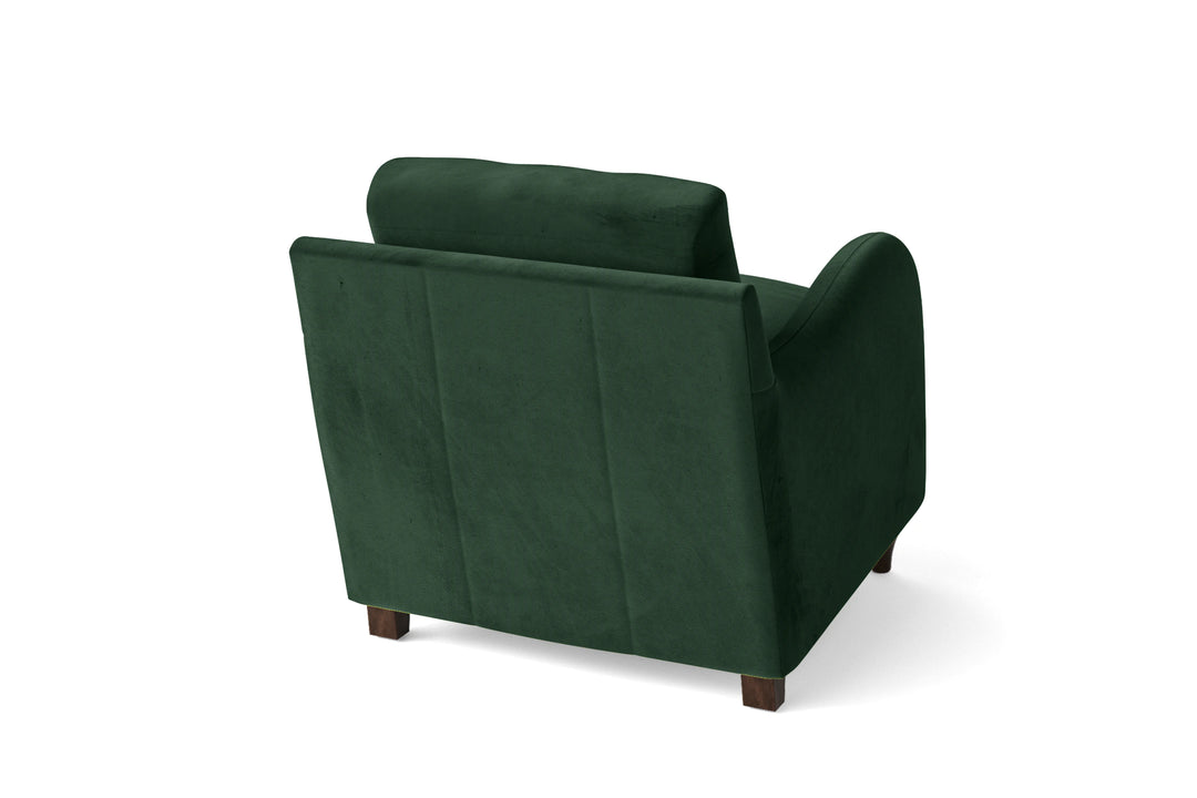 Sallisaw Armchair Green Velvet